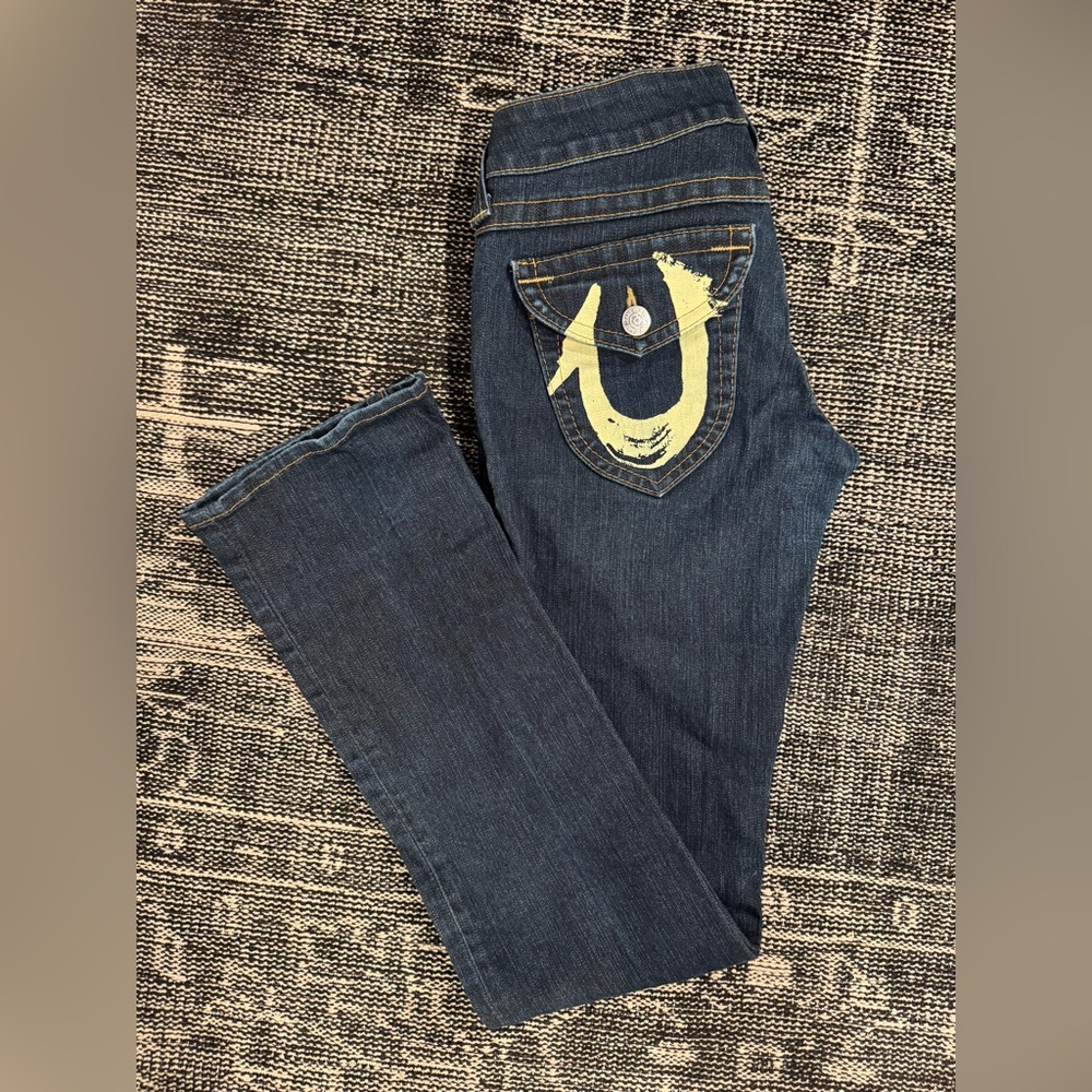 True Religion Straight Leg Jeans